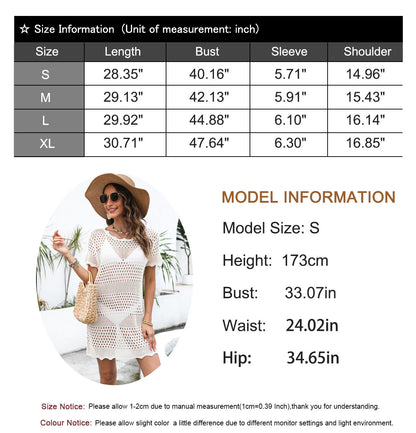 Women's Summer Beach  Bathing Suit Cover Up