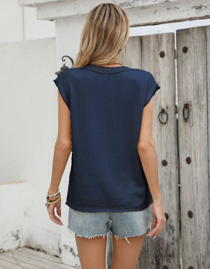 Casual Thin Sweater Tops Lightweight Pullover Shirt