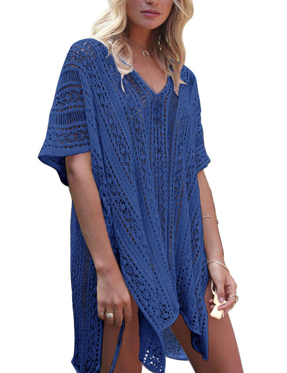 Loose Casual Crochet Coverup