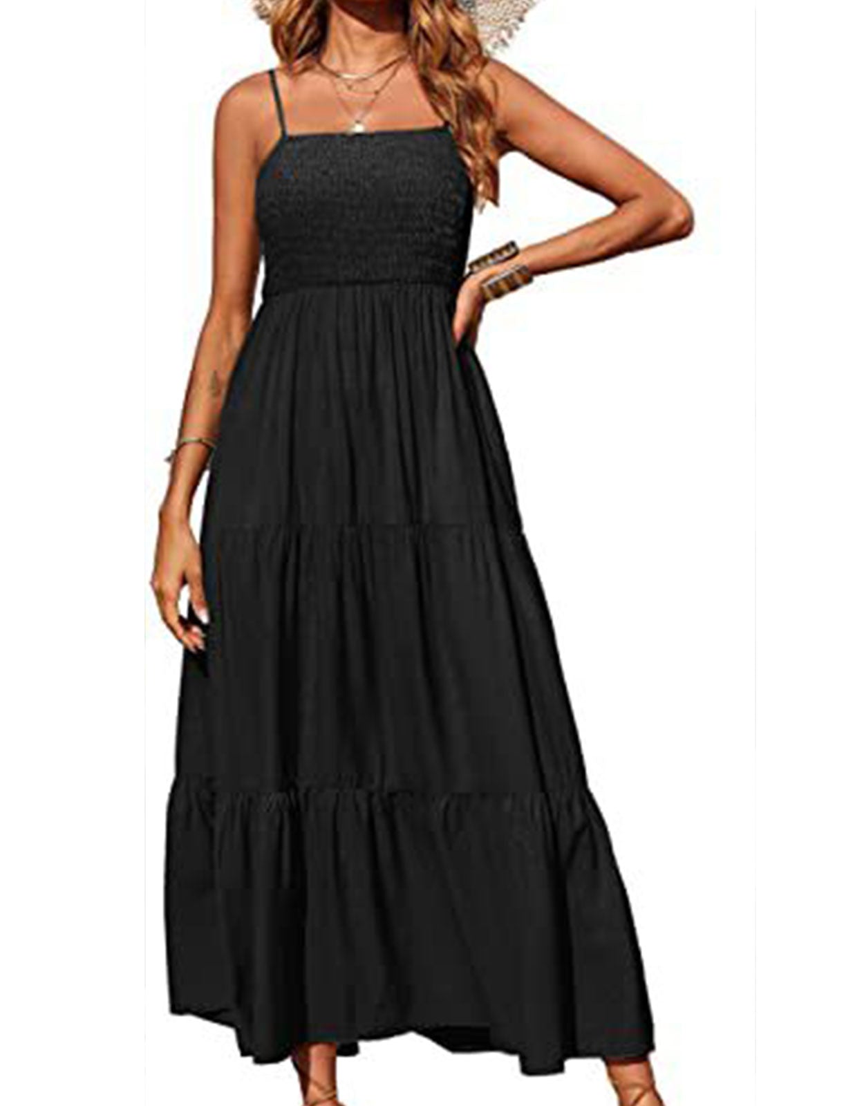 Sleeveless Strapless Swing Dress