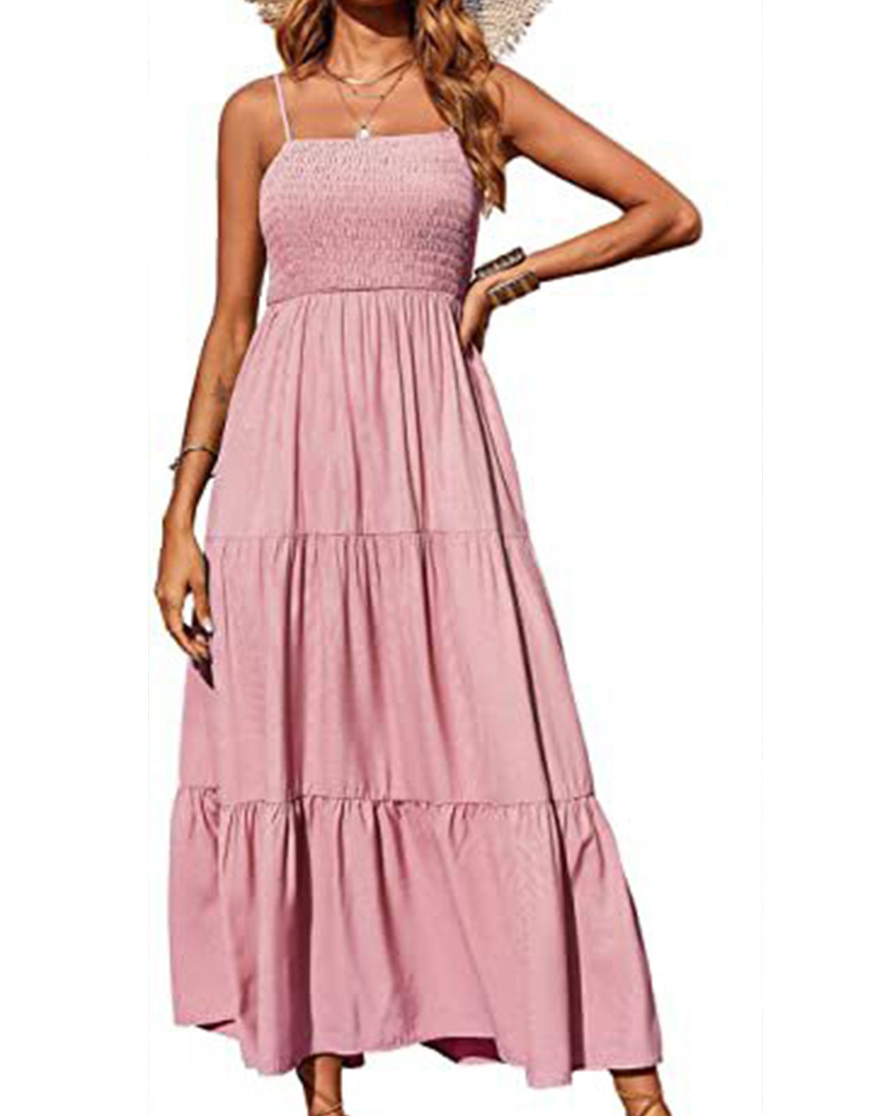 Sleeveless Strapless Swing Dress