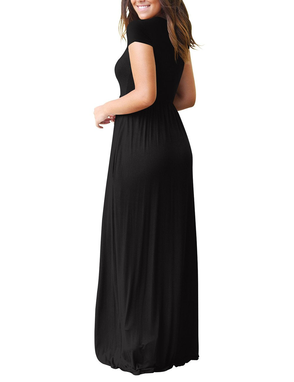 Maxi Dress for women High Waisted Summer Dreeses with Pockets