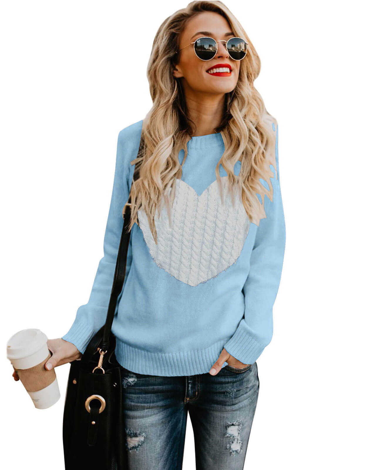 Cute Heart Sweater