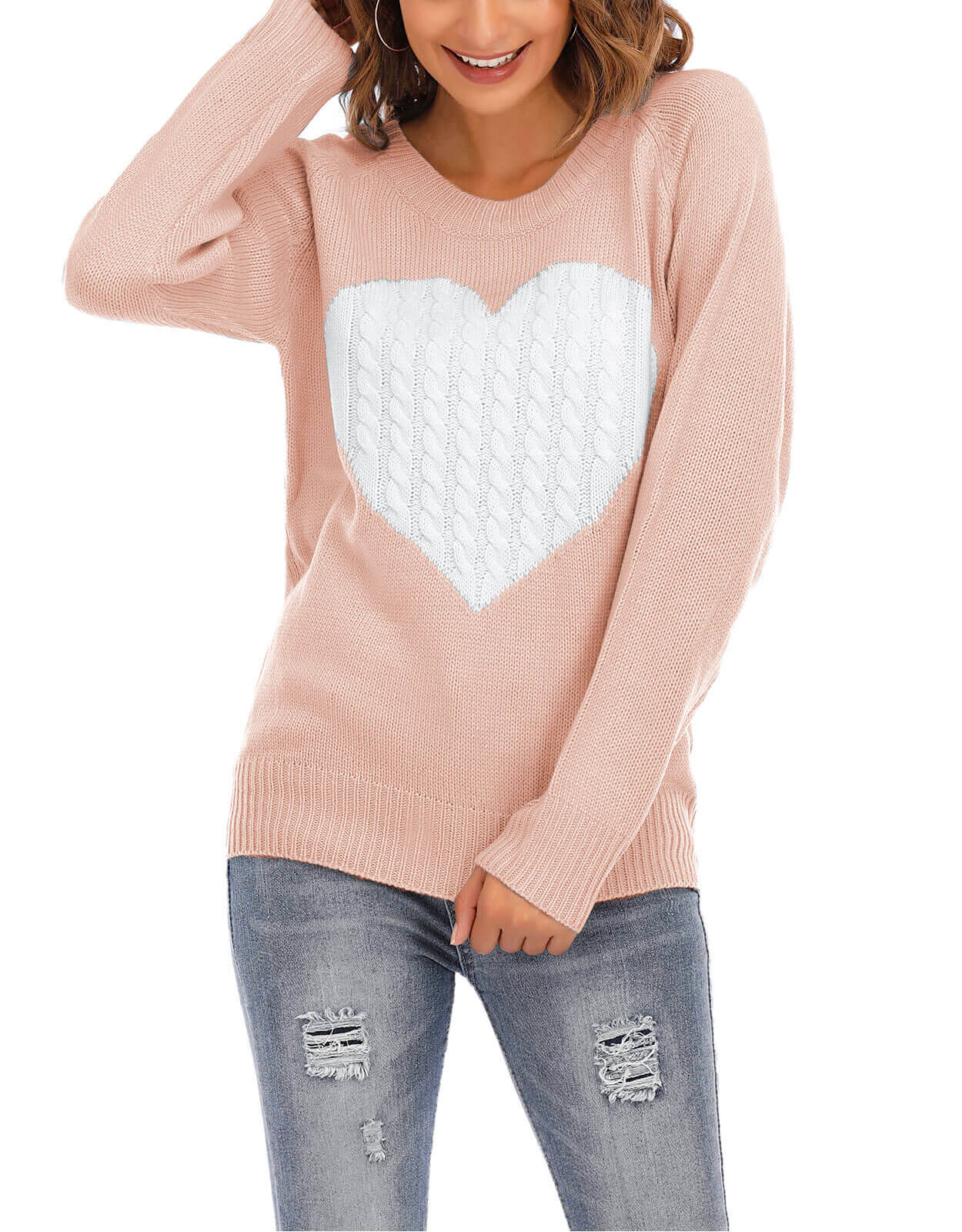 Cute Heart Sweater